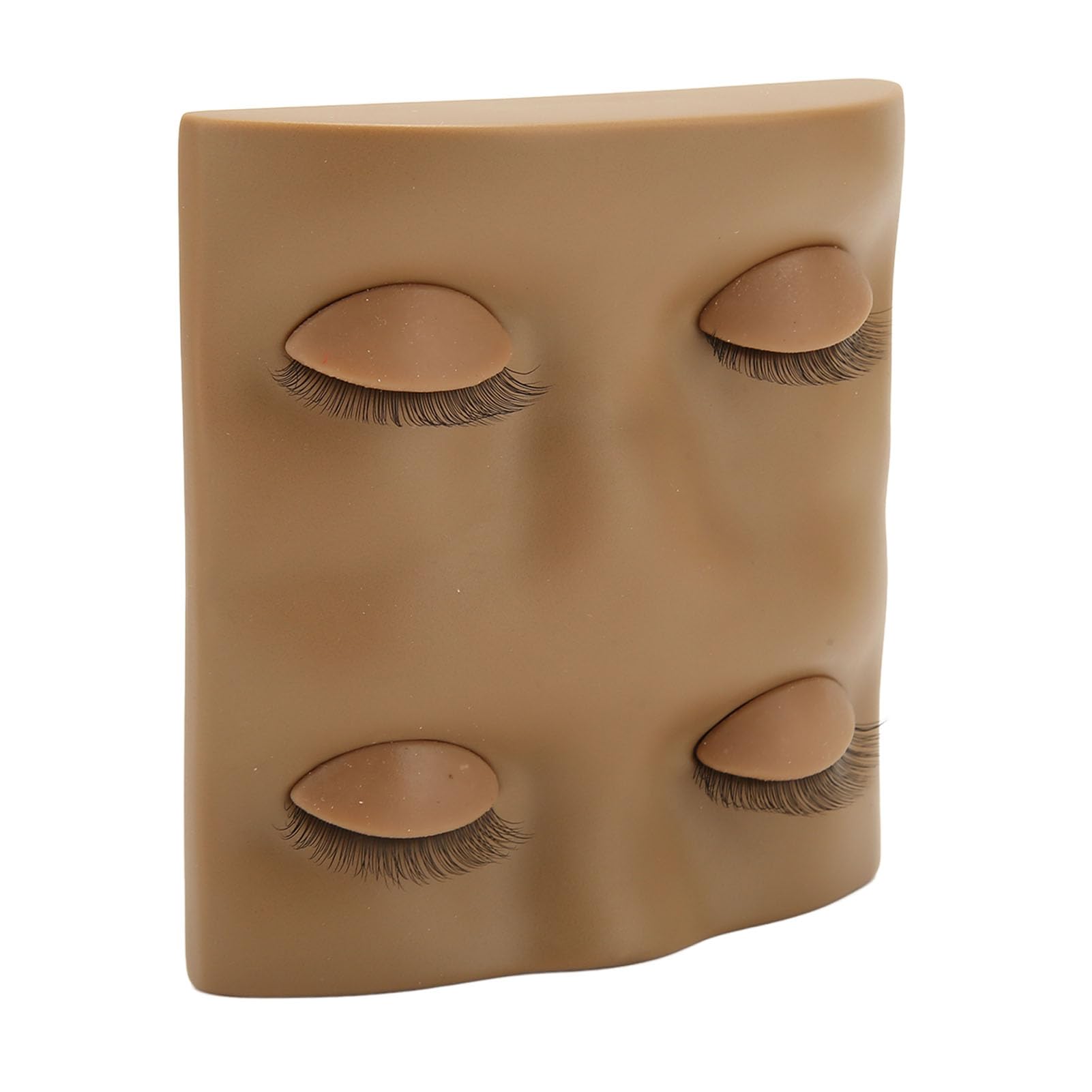 Discover Double Beauty with Our Eyelash Practice Mannequin Head for Enhancing Your Lash Grafting Skills Double Layered Straight Eyelashes for Extra Volume Dive Into the World of