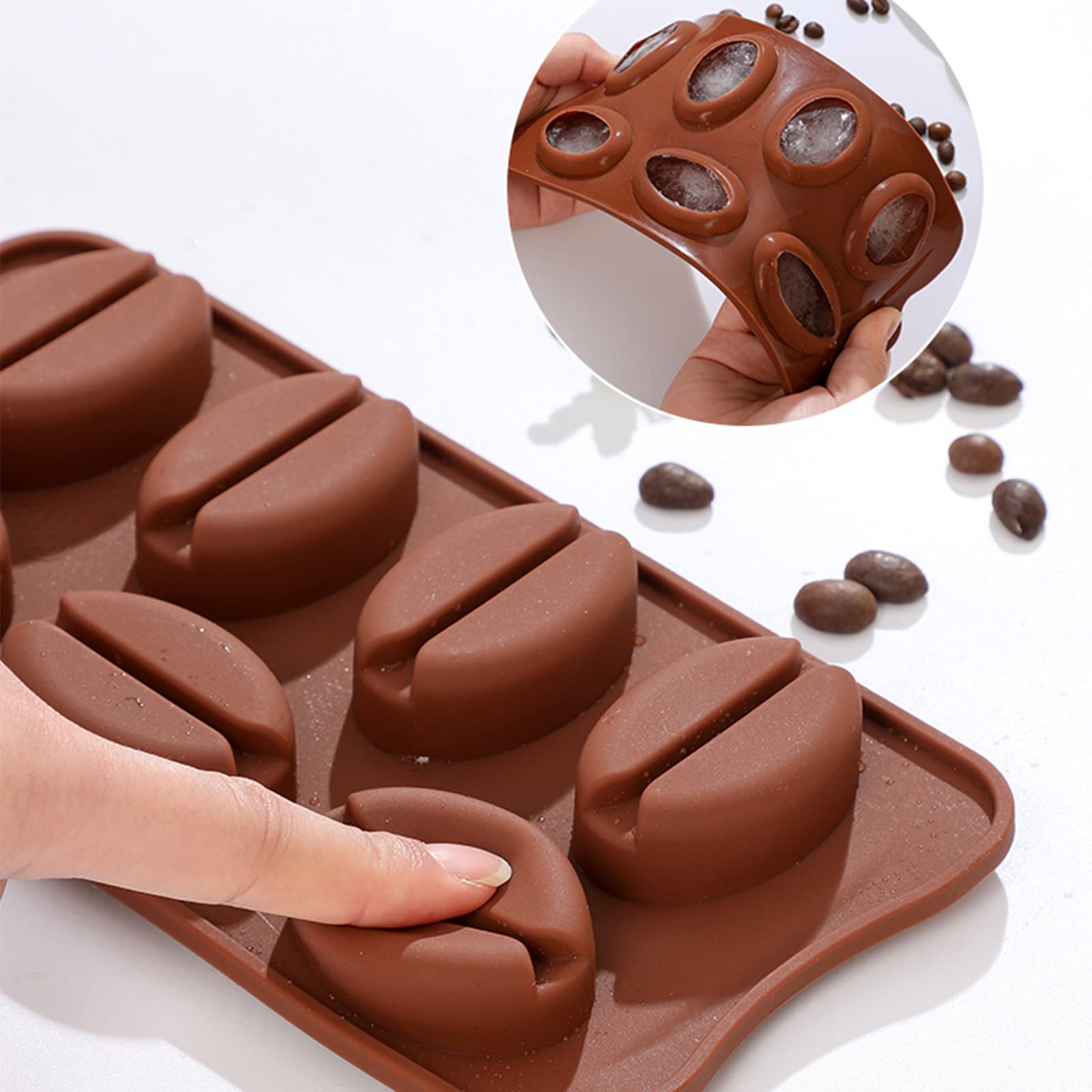 Coffee silicone wax mold - België Coffee silicone wax mold - België