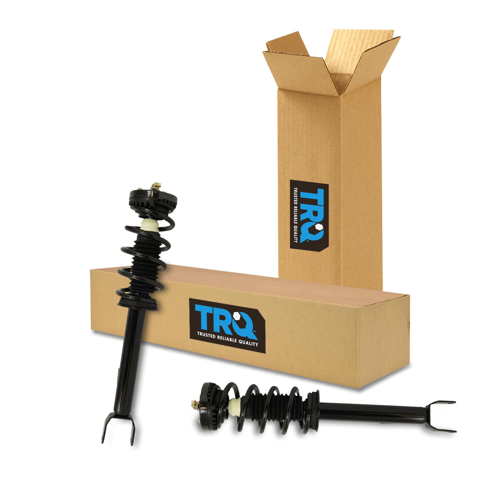 TRQ Front Strut and Spring Assembly Set 2 Piece
