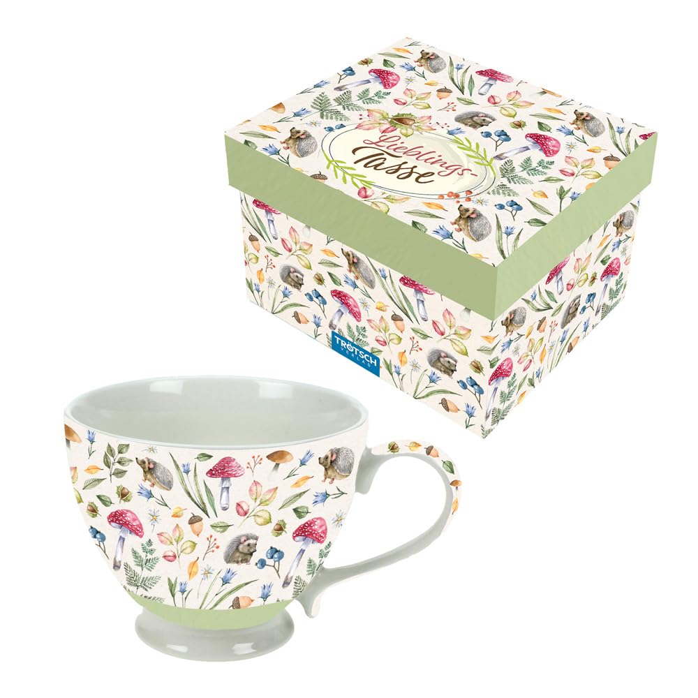 Trötsch Lieblingstasse Waldidylle Kaffeetasse Teetasse Die herbstliche Tasse