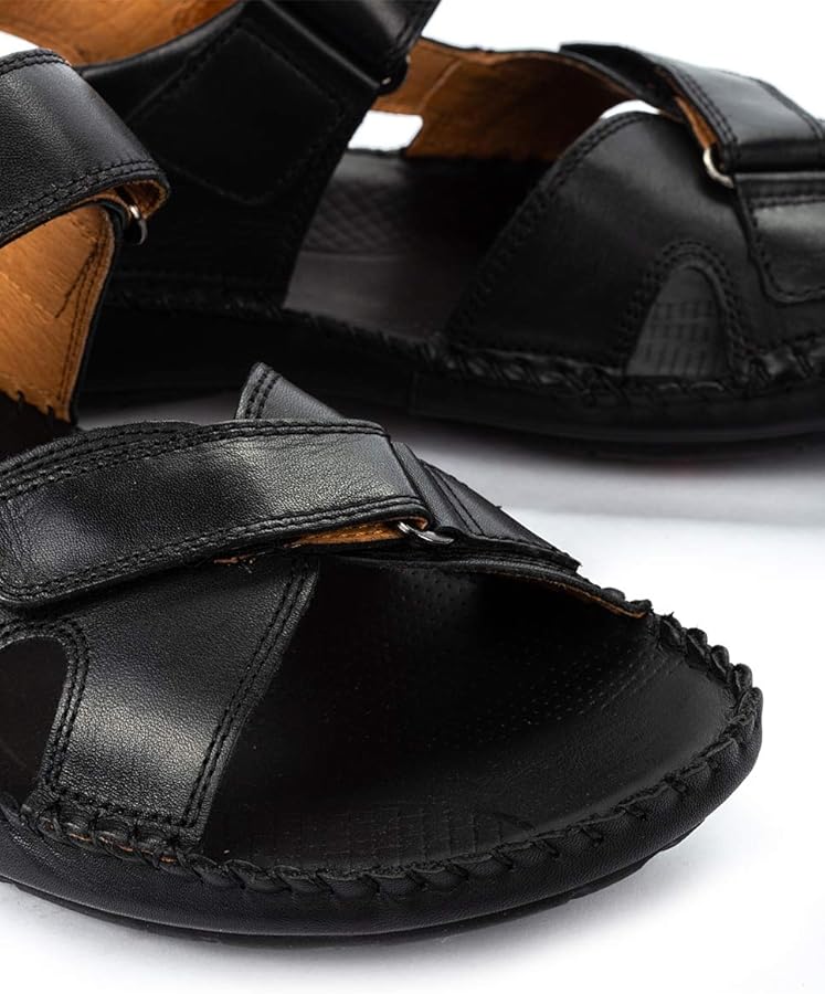 Pikolinos TARIFA Quarter Strapメンズサンダル Amazon | Pikolinos メンズ アンクルストラップサンダル, ブラック