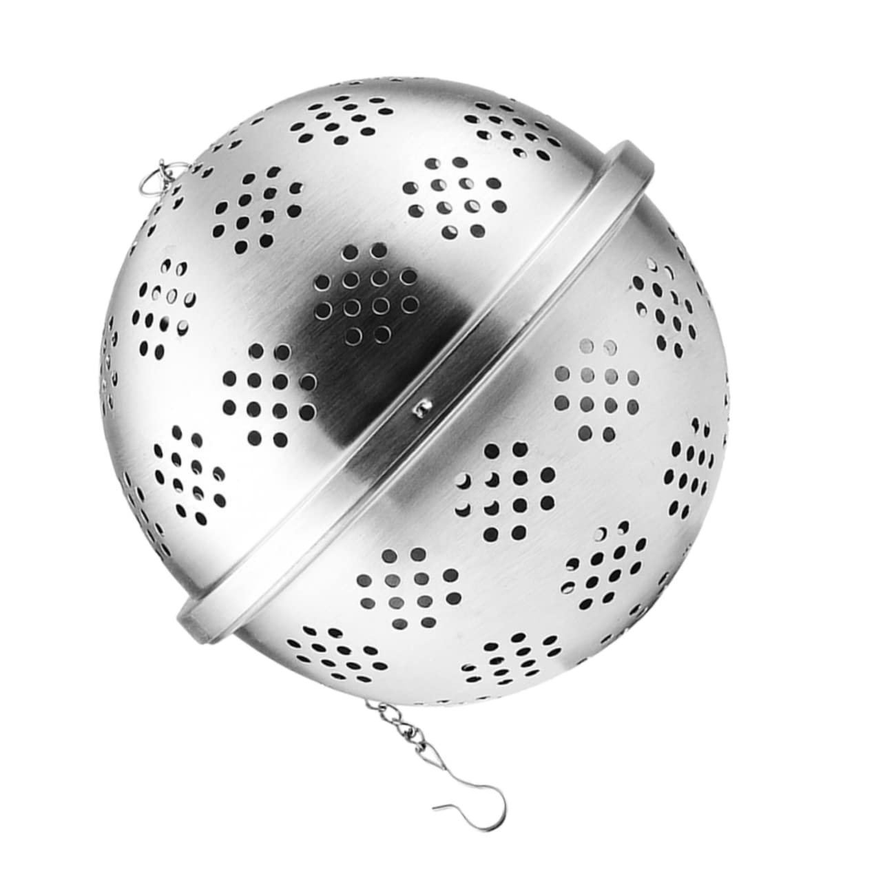 Healifty Stainless Steel Tea Ball Infuser Spice Strainer with Hook for Tea Leaves Seasonings for Afternoon Tea Cooking Filter for Loose Leaf Tea