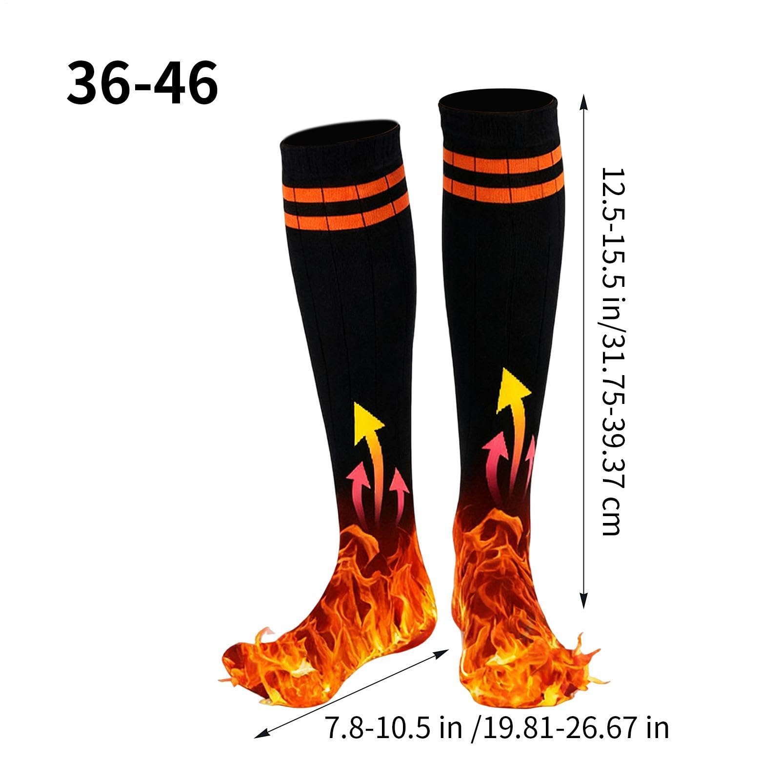 Chaussettes Chauffantes Rechargeables 5000 mAh Bas Chauffants avec Contrôle