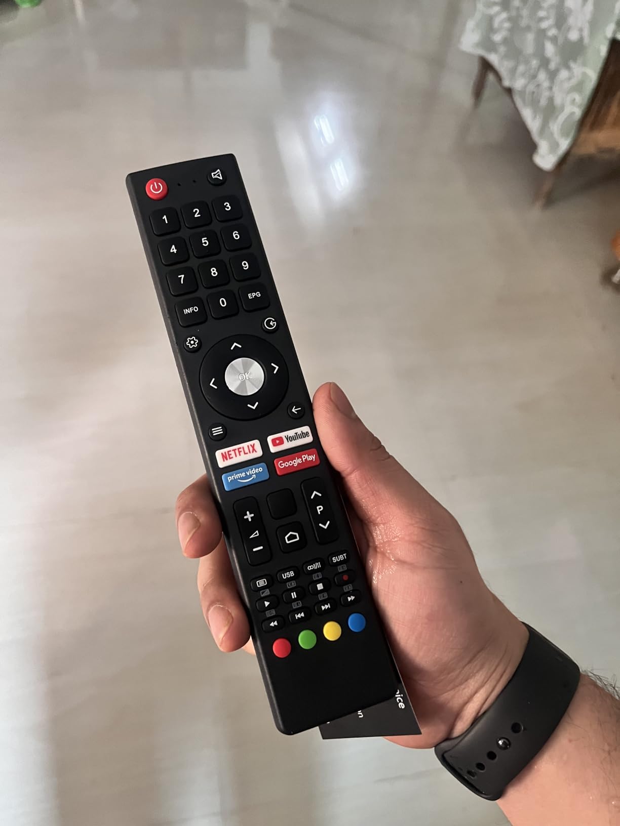 Buy 7SEVEN® Compatible for VU Tv Remote Control Suitable for Smart