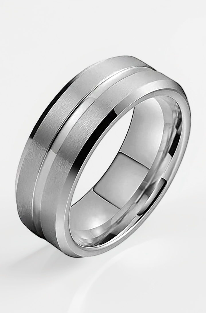 Rings for Men and Boys | Band Type Stainless Steel Rings for Men | Accessories Jewellery for Men | Birthday Gift for Men and Boys Anniversary Gift for Husband