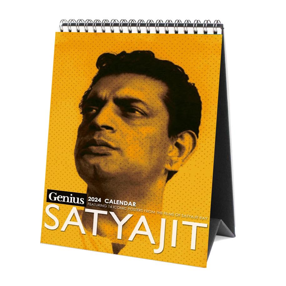 Image of Tallenge - Satyajit Ray - 2024 Desk Calendar - 6 x 9 Inches for Home & Office (Paper, Desk Calendar)