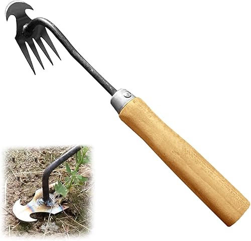 Herramienta de deshierbe de artefacto de desarraigo, herramienta de extracción de malezas de 12 pulgadas, herramienta de extracción de manos de alta