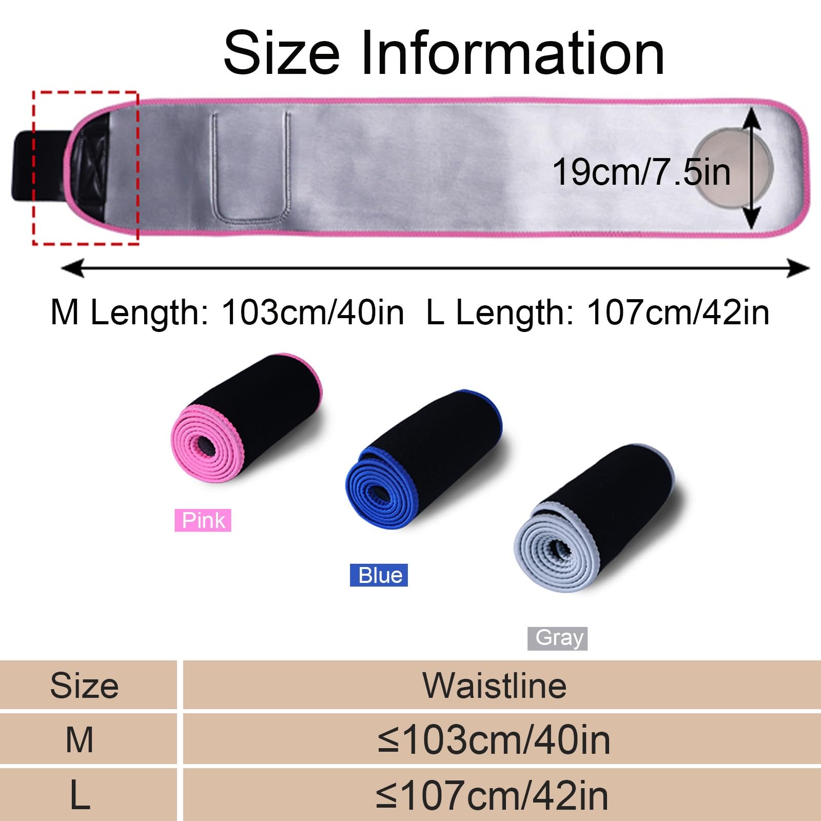 Fascia Ernia Ombelicale per Uomo e Donna, Fascia Addominale Post Operatoria con Cuscinetto di Compressione e Piccola Tasca, Cintura Supporto Addominale Calda per Climi Freddi(Gray,Medium)