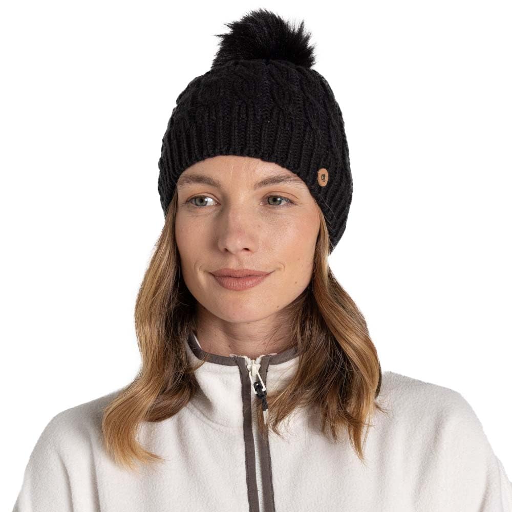 Craghoppers Niamh Hat - Insulated, Modern, Black, M-L