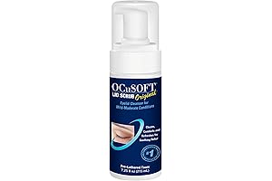 Ocusoft Lid Scrubs Plus: Foaming Eyelid Cleanser for Sensitive Eyes
