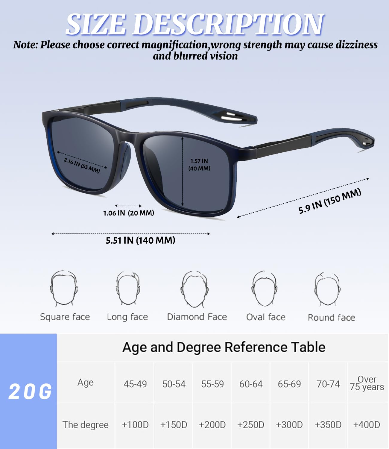 Hubeye Gafas de lectura deportiva para mujeres y hombres ultraligeras anteojos de lectura gafas anti luz azul (Negro+Naranja+Azul, 2.50)