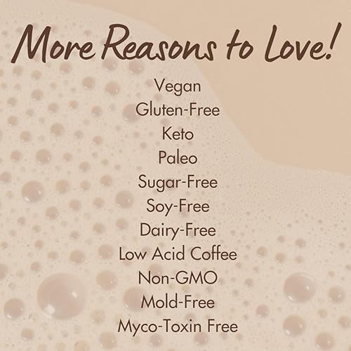 Miniatura 8 de Cuppa Café instantáneo saludable con Ashwagandha y hongo melena de león para energía y concentración durante todo el día, sin choques, sin