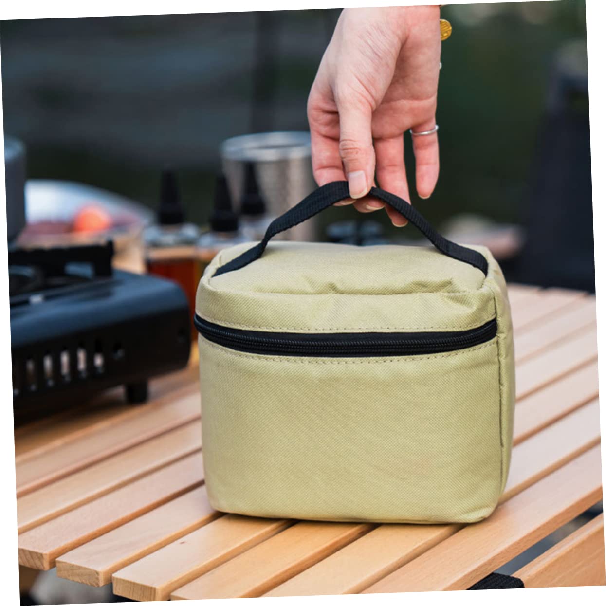 MAGICLULU 2 Juegos De Botellas De Condimentos Bolsa De Almacenamiento Frascos De Pimienta Frascos De Especias Portátiles Para Exprimir Dispensador De Aire Acondicionado Portátil