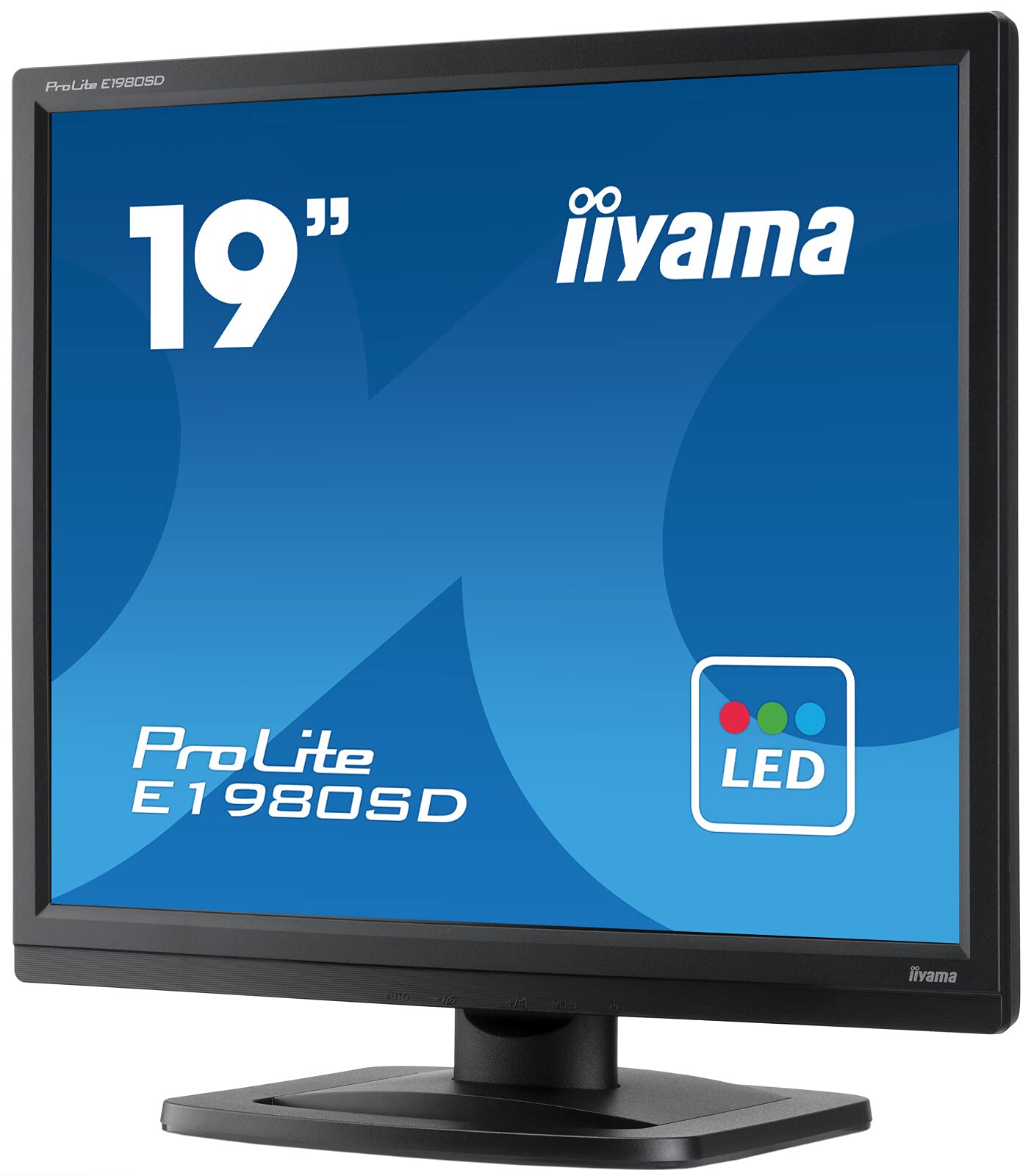 Amazon.co.jp: iiyama ホワイトLEDバックライト搭載 19型スクエア液晶