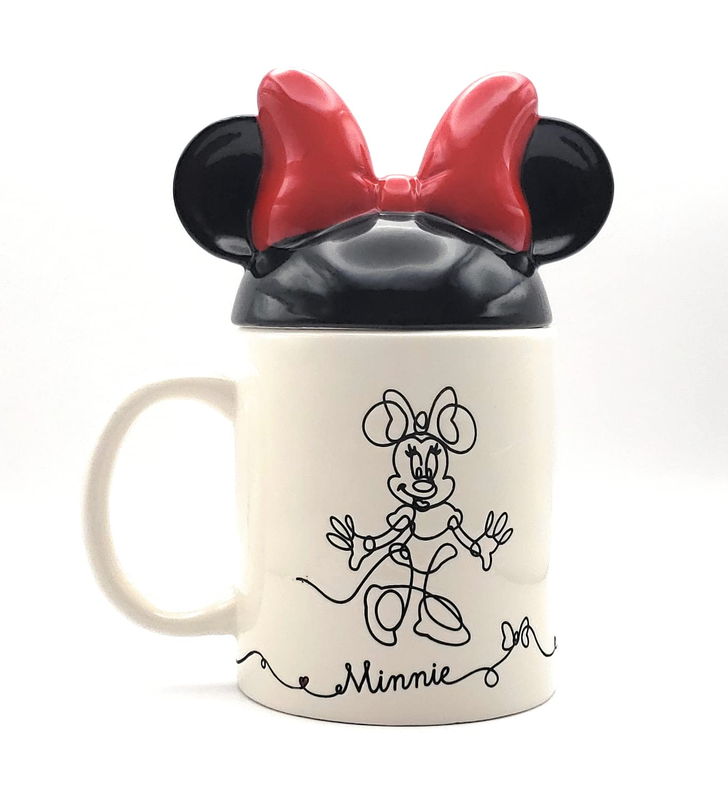 Disney Minnie Mouse 25Oz With Minnie Ears Lid