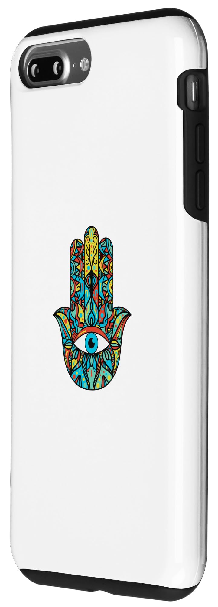 iPhone 7 Plus/8 Plus Hands of Fatima Evil Eye Protection Spiritual Symbol Hamsa Case - Image 2