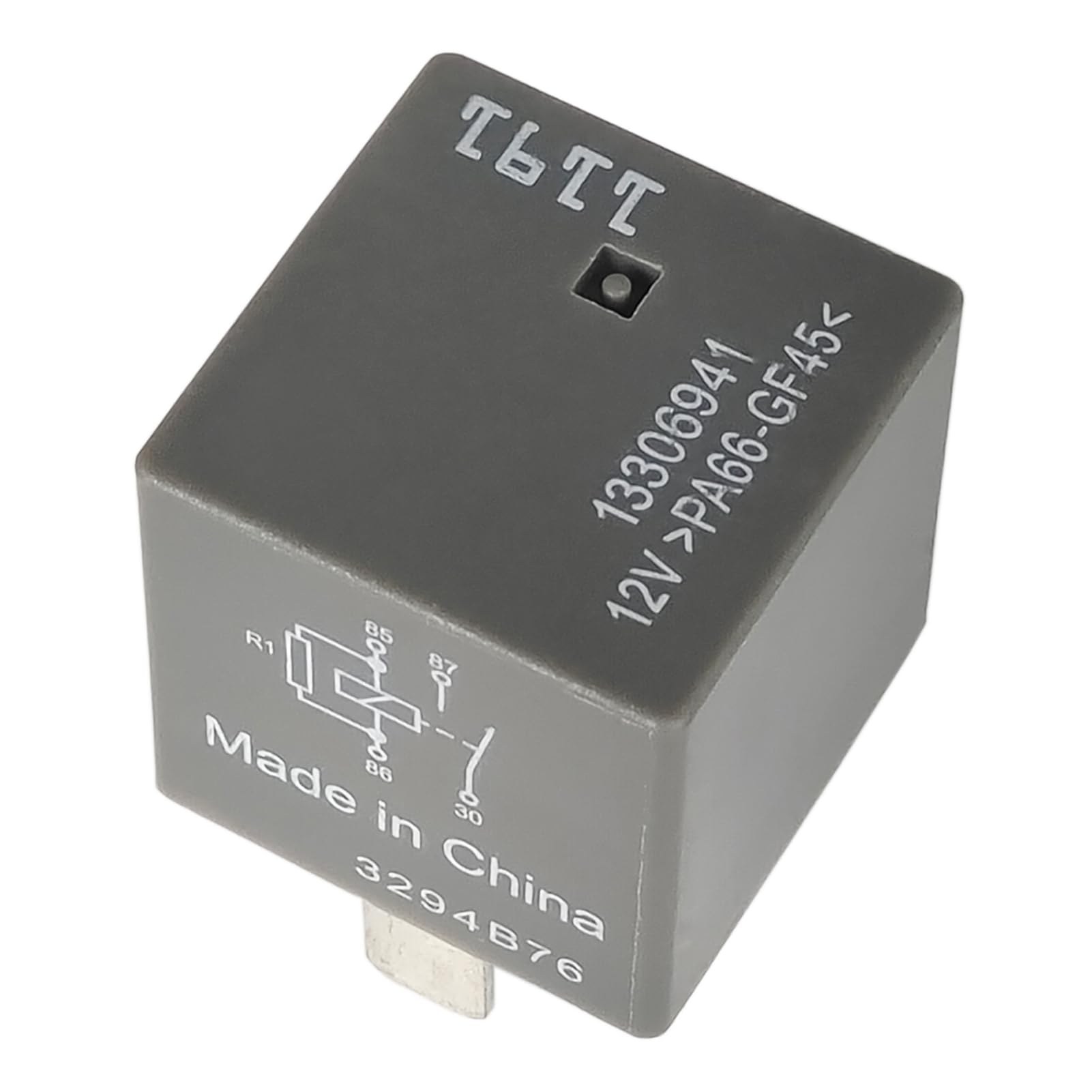 Amazon.com: 13306941 12VDC 30A 4Pins Equipment Multi-Purpose Relay 