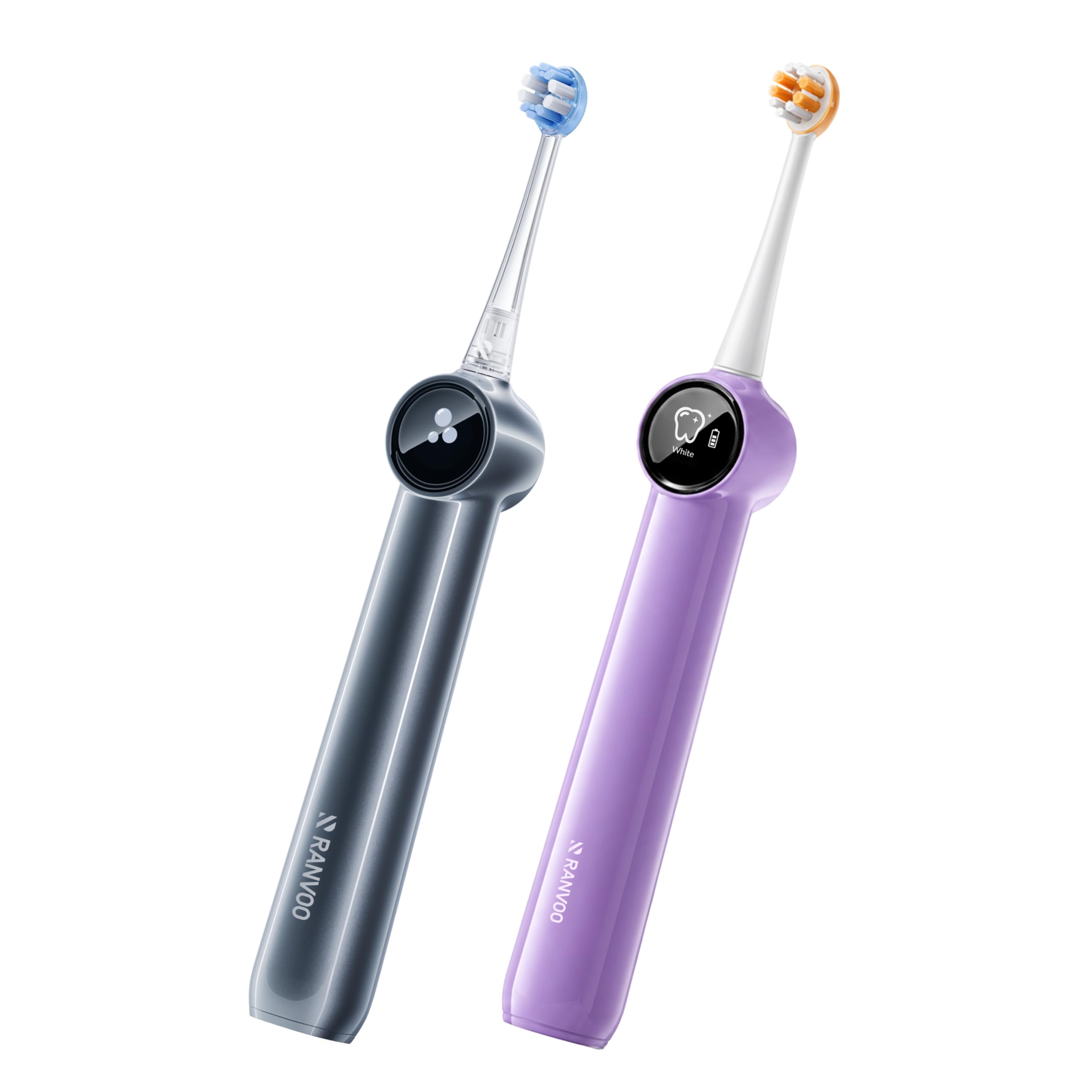 RANVOO Save $41 to Get AirJet X3 Extra Purple Electric Toothbrush and AirJet X5 Electric Toothbrush Together