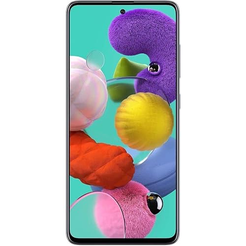Samsung Galaxy A51 SM-A516U 5G Fully Unlocked - 128GB - Prism Crush Black - (Renewed)