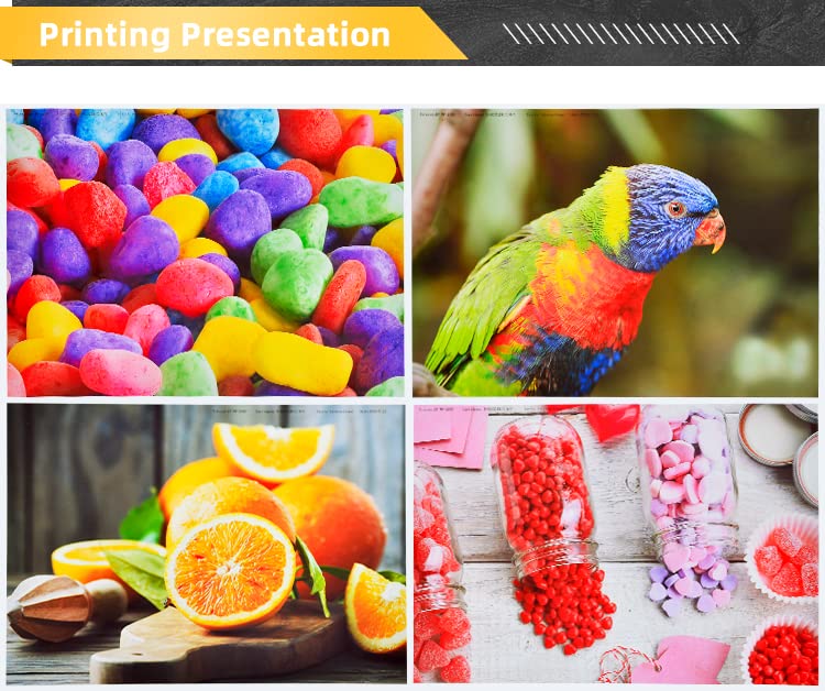 Image of KOSH GI-73 Ink Bottle Compatible for Canon Pixma G570, G670, G550, G650, G620 Printers (All 6 Colors) (GCYMKR)