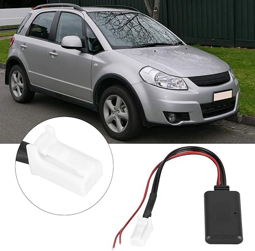 Miniatura 4 de KIMISS Receptor de música Bluetooth 4.0 Bluetooth Receptor de música inalámbrico portátil Cable auxiliar estéreo para Suzuki SX4 2007-2010