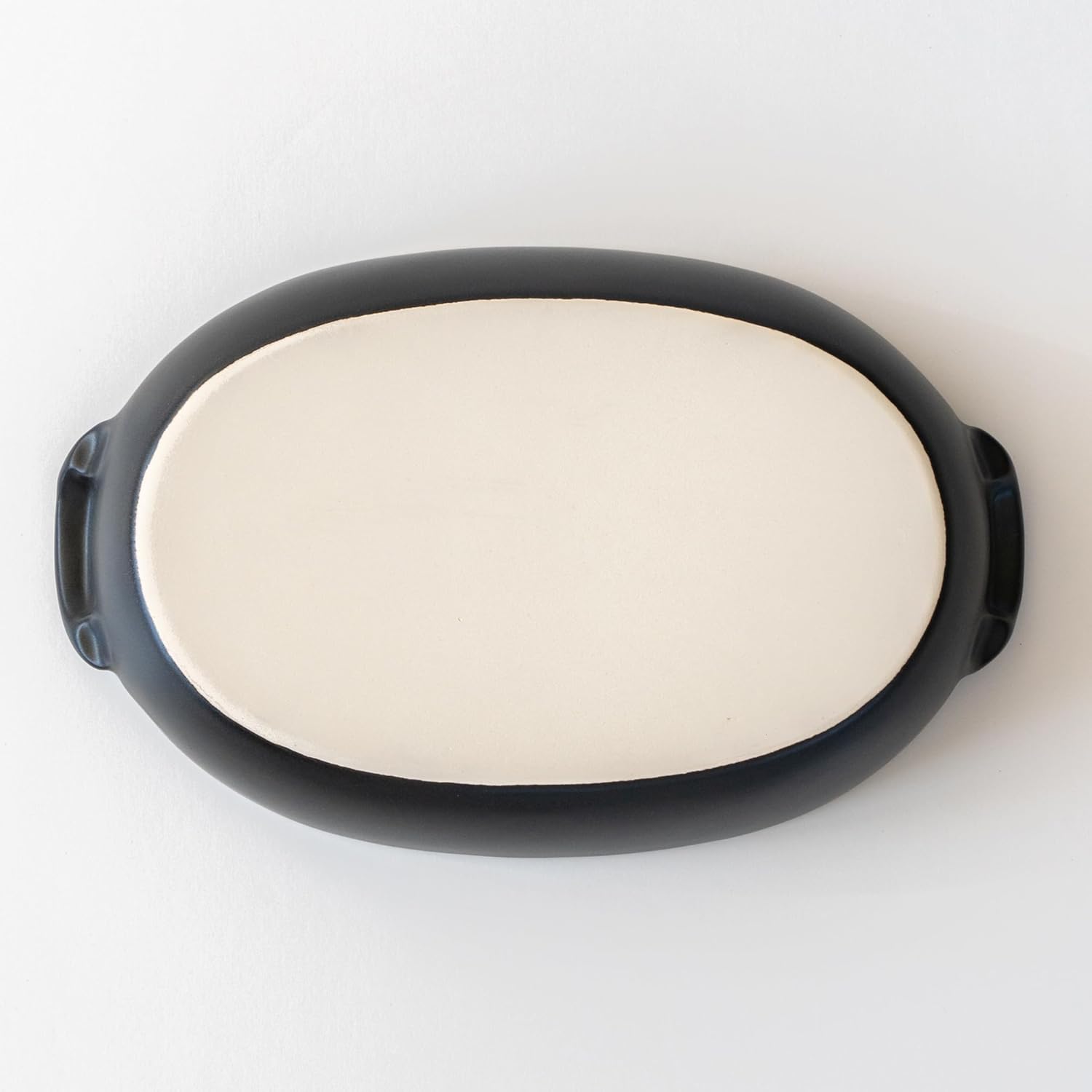 Banko Ware Au Gratin Dish for One Person Diameter 9.4 inches (24 cm), Heat Resistant, Pottery, Oven Safe, Direct Fire, Microwave and Dishwasher Safe, Black, Made in Japan