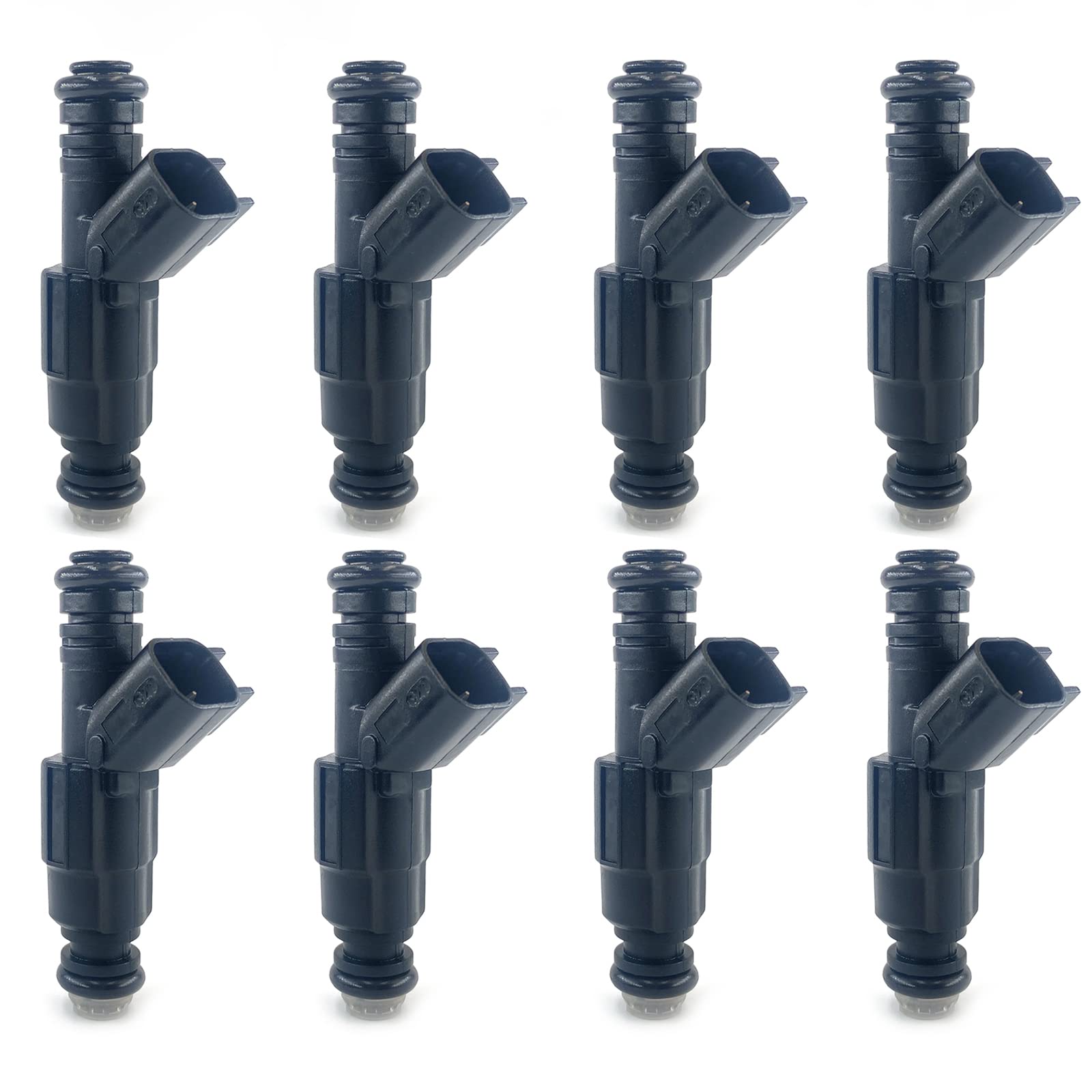 8Pcs 47Lb Ev6 Fuel Injectors M-9593-Lu47 Compatible With 2011-2019 Ford Mustang 5.0l 4v M9593lu47