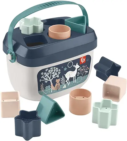 Fisher-Price Stacking Toy Baby’s First Blocks Set of...