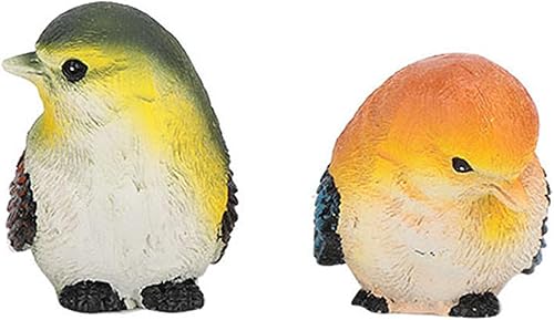 Miniatura 6 de Keenso Estatuas de pájaros, decoración de pájaros decorativos, figura de pájaro, decoración del hogar, estatuas y figuras de pájaros, decoración de