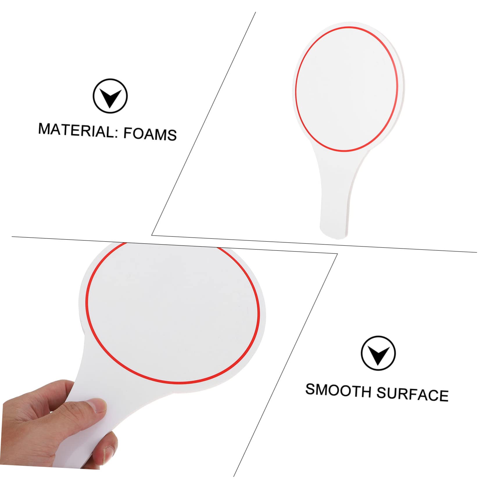 20 Mini Lavagne Cancellabili Portatili - Palette Per Giuria E Giochi Educativi Bambini - Foto 9