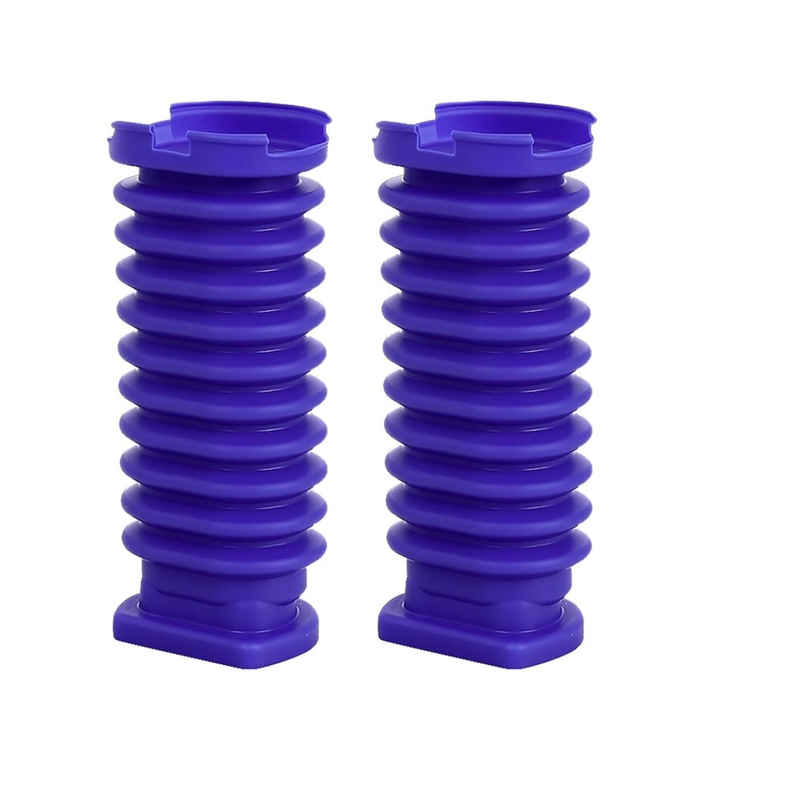 Vacuum Cleaner Blue Hose，Compatible for Dyson，V8 Slim/V10 Slim/V12 Slim/V15 Slim/SV18/SV20/SV10K Drum Suction Hose Part with Screwdriver(2PCS with Tool)