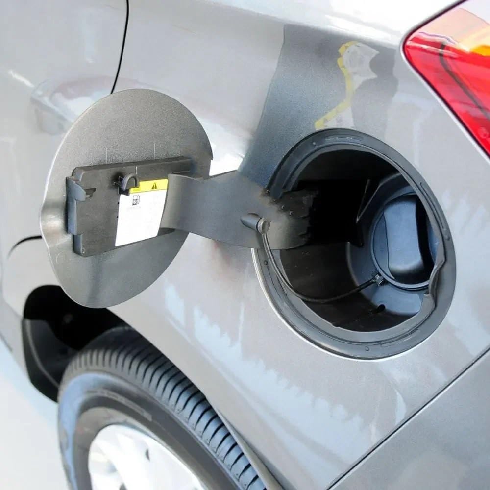 Cap Zbiornika Korek Wlewu Paliwa Samochodowego Zewnętrzna Pokrywa Wlewu Oleju I Gazu Pokrywa Zewnętrzna Benzyny Diesel Pasuje Do Forda(Black)