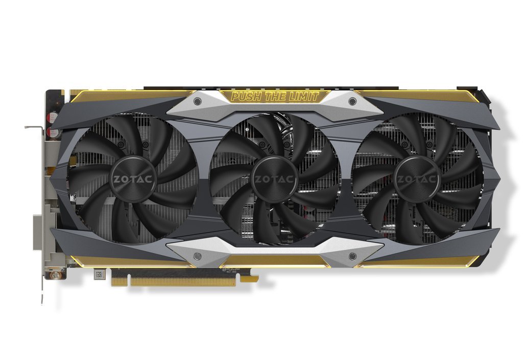 Zotac NVIDIA GeForce GTX 1080 Ti 11 GB AMP Extreme Core Edition karta graficzna - czarna