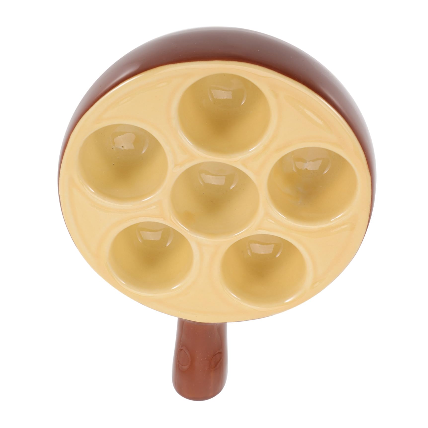 NOLITOY Piatto di Lumache Vassoio per Lumache Piatto Torta Teglia per di Mare di Escargot Francese Piatti di he Piatti del Ristorante Kit di Strumenti Ceramica Bakeware