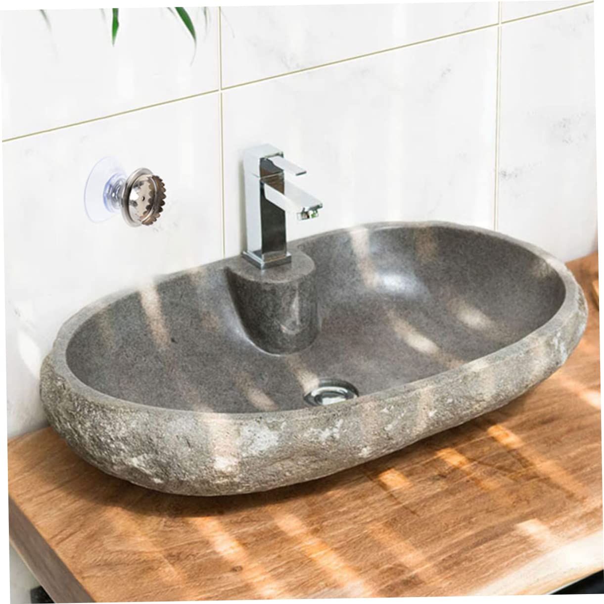 Ciieeo 3 Juegos de Jaboneras Magnéticas de Acero Inoxidable para Montaje en Pared con Drenaje para de Baño.
