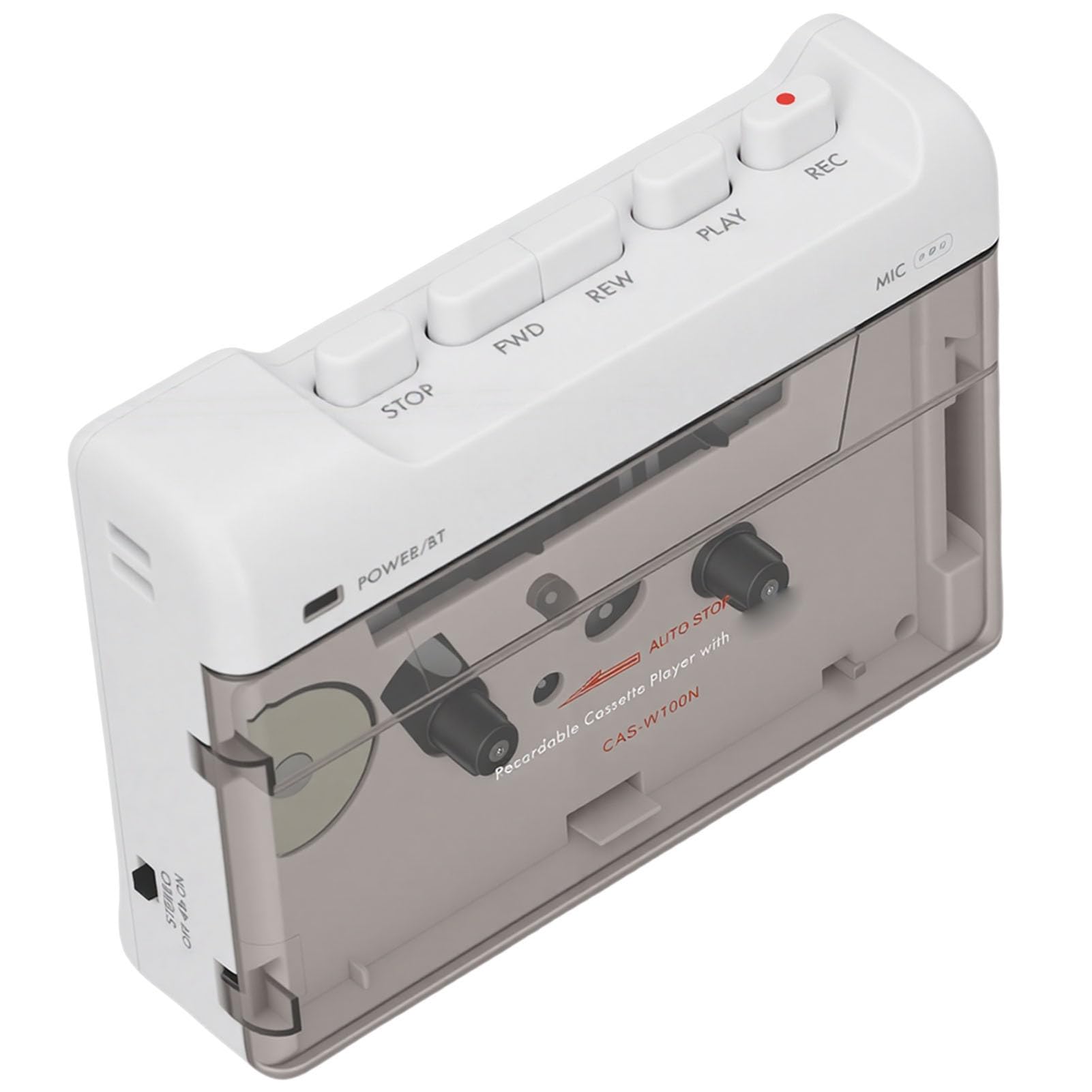 Przenośny Odtwarzacz Kasetowy z Bluetooth, Retro Magnetofon