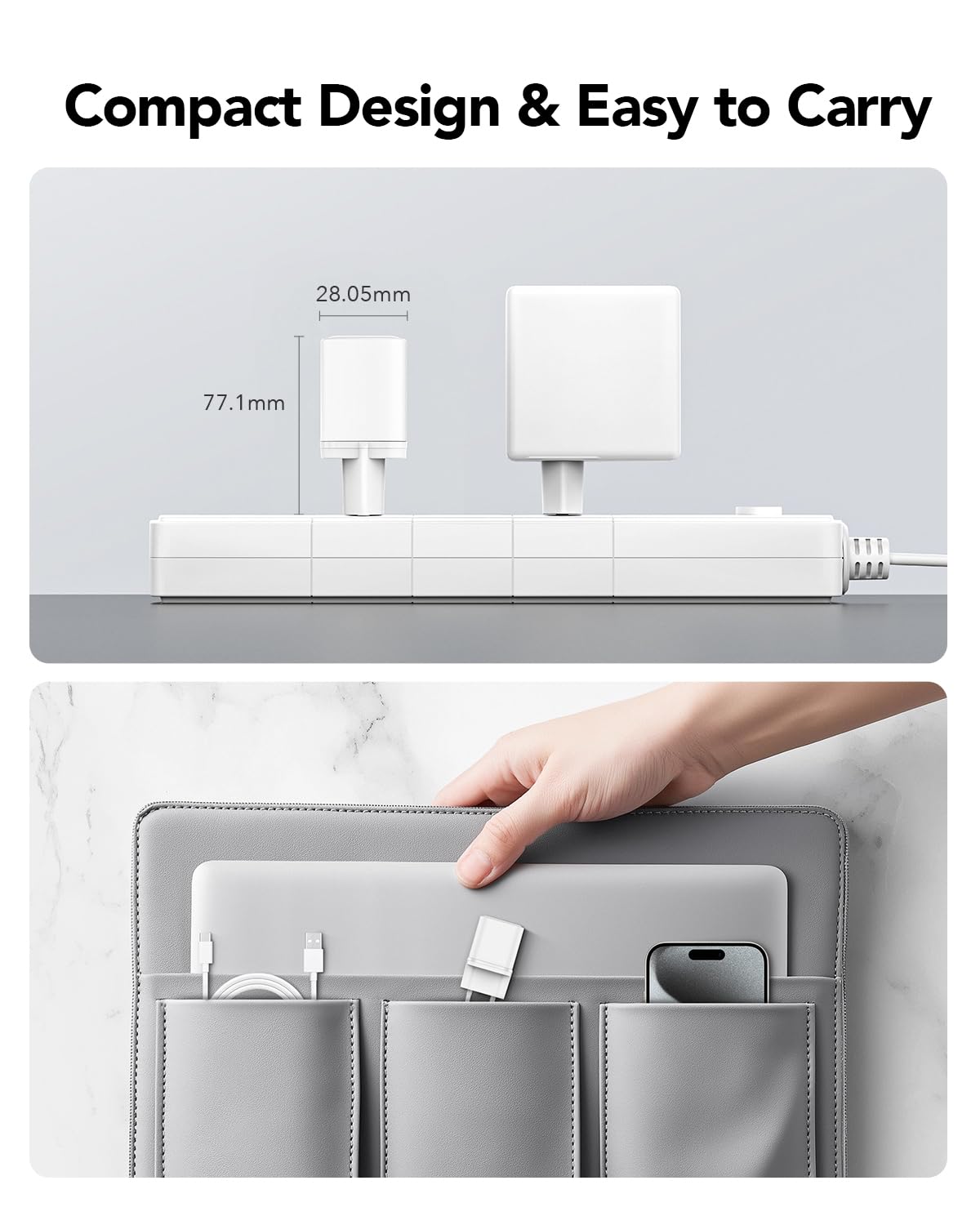 Cudy Caricatore USB C, 20 W USB-C Presa Di Ricarica Rapida E QC/PD 3.0 GAN Tech Parete Adattatore Charger Tipo C Per iPhone, iPad, Samsung, Xiaomi, Sony, CH20