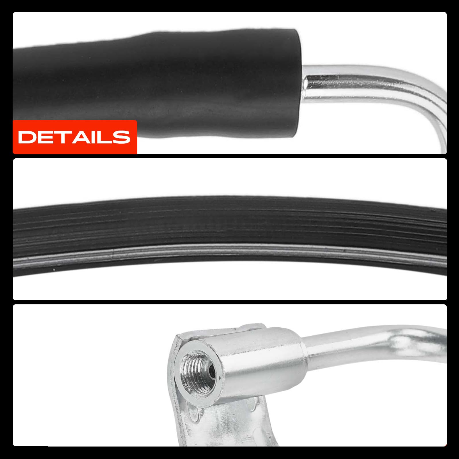 Frankberg 2x Tubi Freno Anteriore sinistro destro Compatibile con Wrangler III JK Wrangler IV JL Replace# 52060044AH