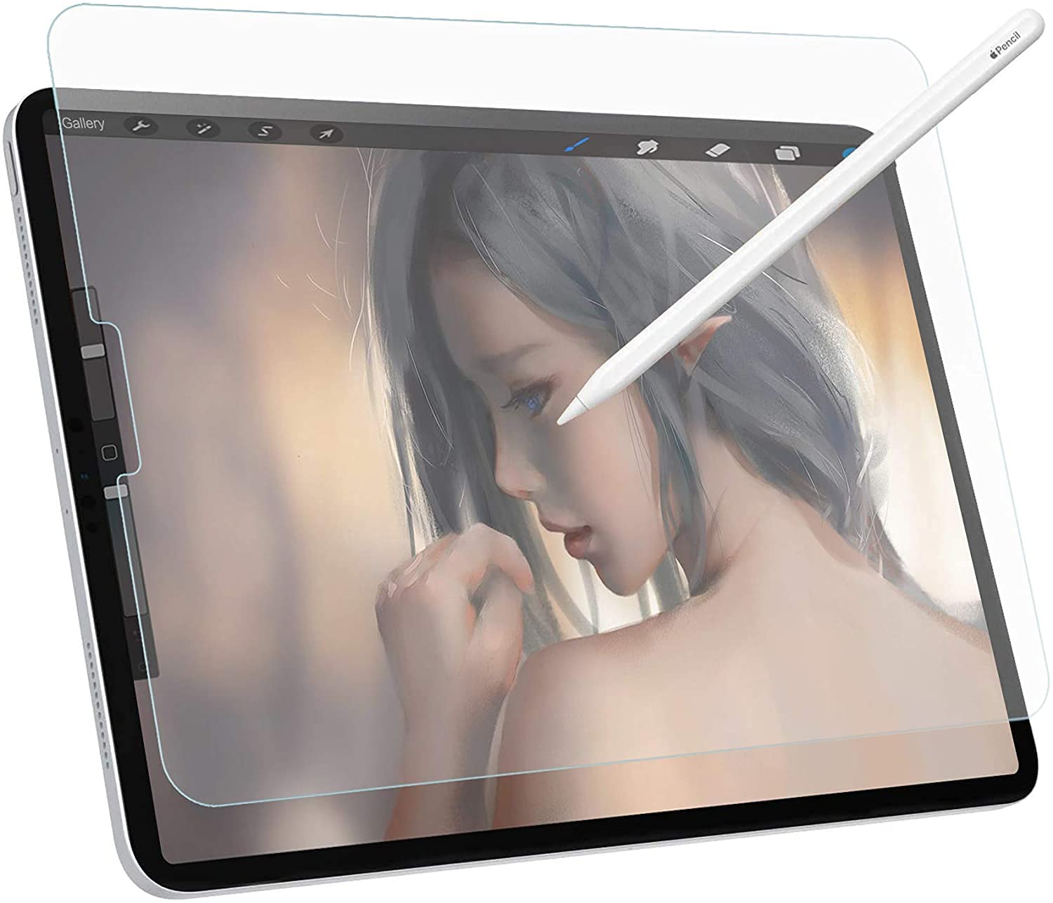 Oaky Matte Screen Protector for Apple iPad Pro 12.9 inch 2017 Anti Glare, Anti-Fingerprint, Paper Type Screen Protector with Easy Installation Kit for iPad Pro 12.9" 2nd Gen. - Matte Guard (B08DM386WB) Amazon Price History, Amazon Price Tracker