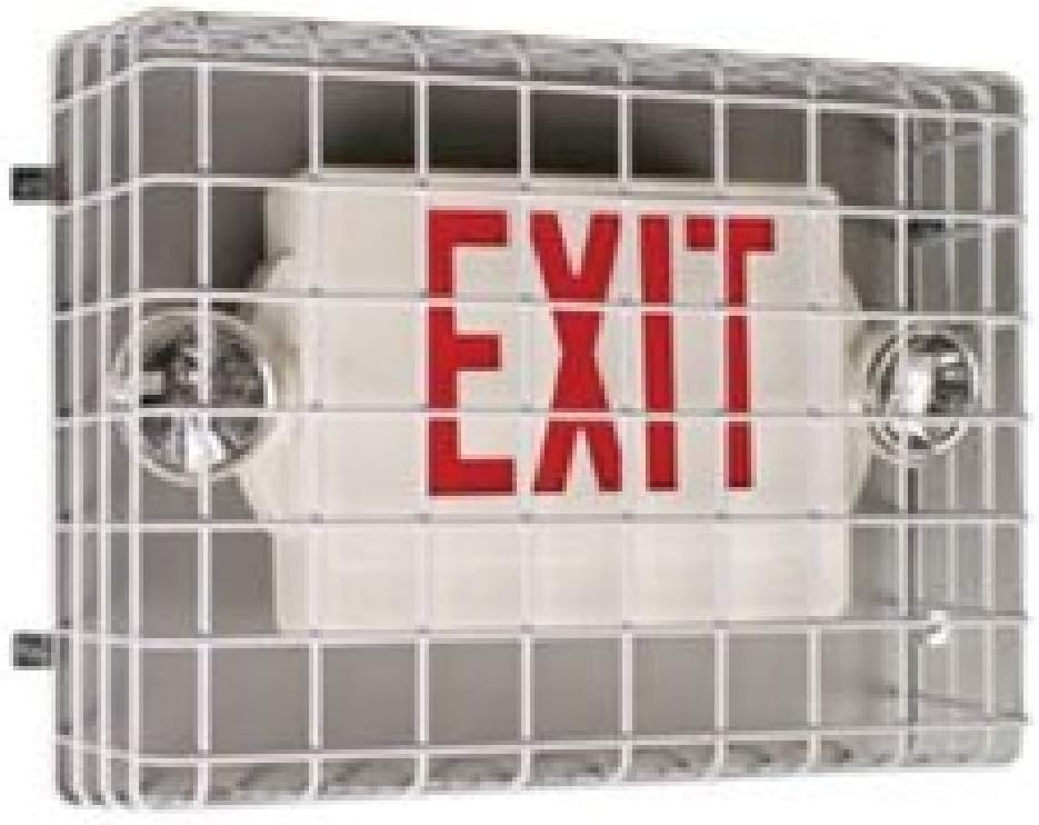 SAFETY TECHNOLOGY STI 9740 Exit sign damage stopper