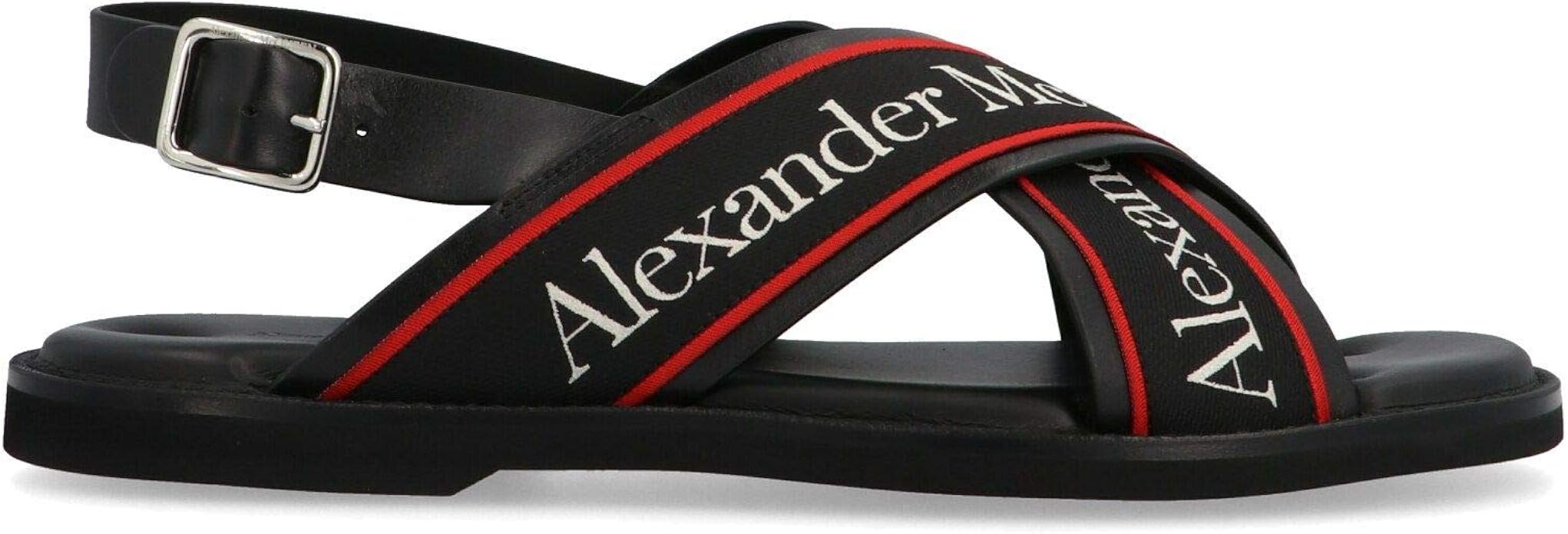 Alexander McQueen 604275WHRWC1081 Sandalias Negro | Primavera Verano 20,  Negro, 6.5 : ALEXANDER MCQUEEN: Ropa, Zapatos y Joyería - Amazon.com