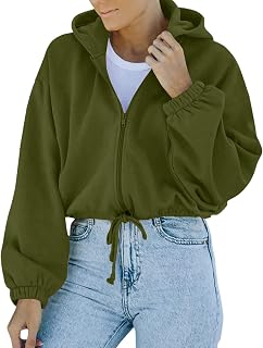 Baiomawzh Women's Long Fleece Jacket with Full Zip Plush Jacket with Pockets Loose Lightweight Transition Jacket Teddy Fleece Hoodie with Hood and Pockets Parka Teddy Fur Wool Coats Autumn Jacket