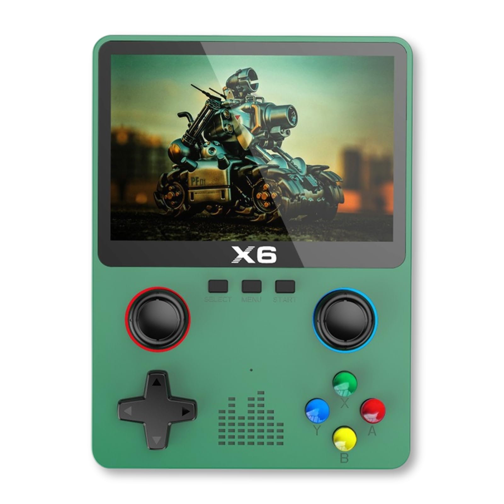 Consola de juegos portátil X6 con pantalla HD de 3.5 pulgadas, 32GB y 10000 juegos con Dual Rocker Arcade Simula | Karawan | Correos