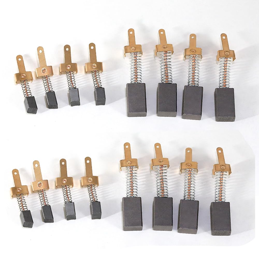 50pcs MEIMRSHLY Massage Chair Motor Accessories with Copper Brush 5 * 5 * 9mm Electric Massage Chair Motor Carbon Brush (Carbon, 5x5x9)