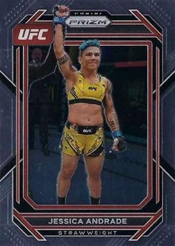 2023 Panini Prizm UFC #149 Jessica Andrade Strawweight Vertical Official MMA Trading Card in Raw (NM or Better) Condition