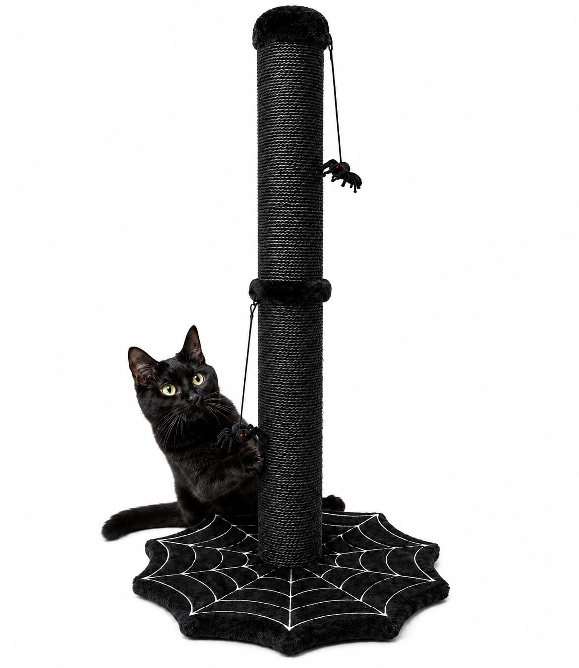 Amazon.com : PuzzlePaw Gothic Cat Scratching Post with Spider