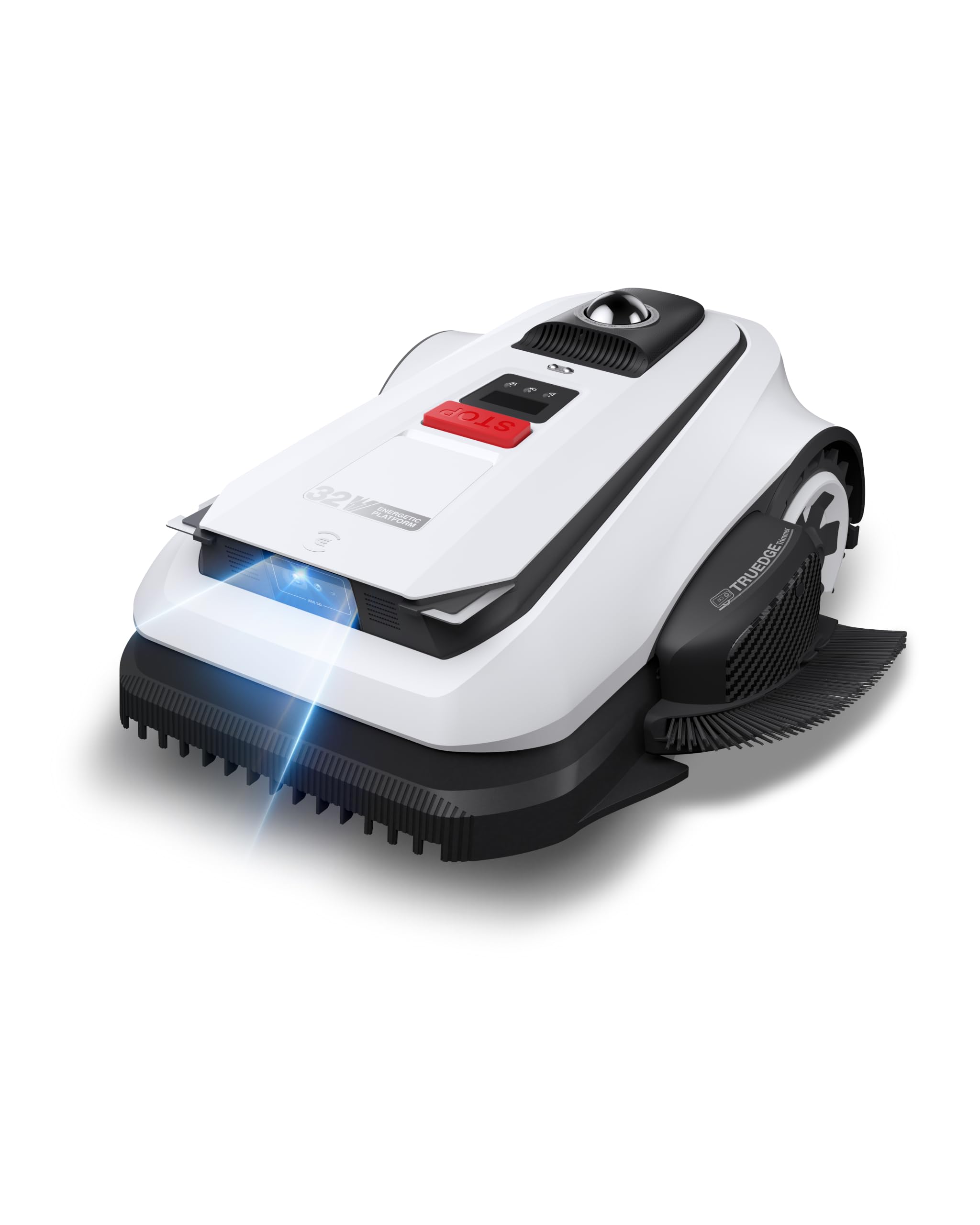 ECOVACS GOAT A1600 LiDAR PRO Robot Tagliaerba senza Filo Perimetrale 1600m² | Dual-LiDAR 360°, Tagliabordi TruEdge, 400 M²/H, Ricarica Rapida ed Evitamento Ostacoli AI 3D