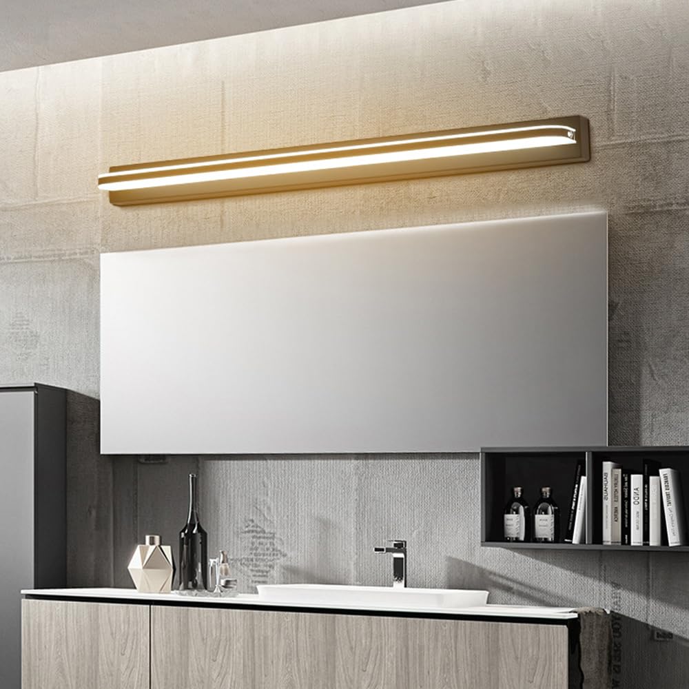 Apliques de pared LED para interiores, aplique LED para baño sobre espejo, lámpara de pared para tocador, iluminación de pared para baño, luz frontal para espejo de maquillaje, luz de tocador sob