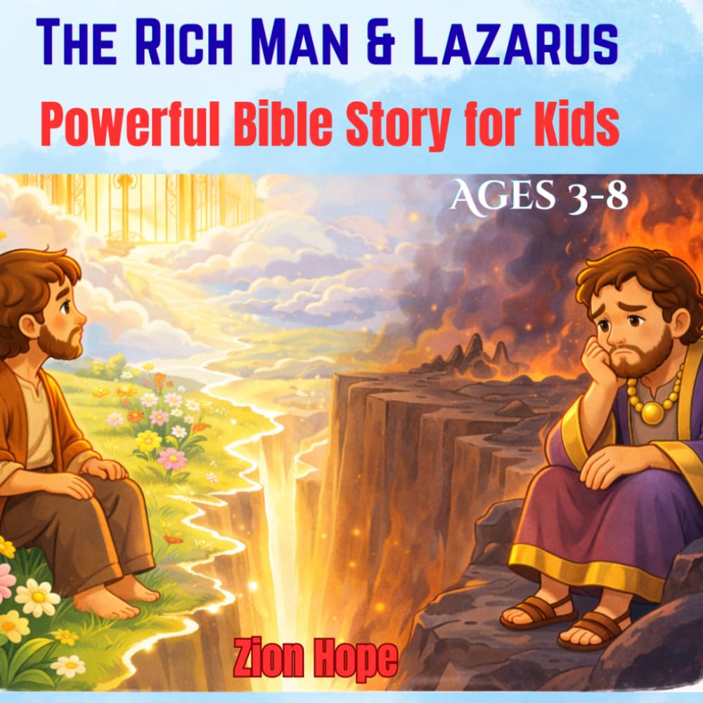 The Rich Man and Lazarus: Powerful Bible Story for Kids About Helping Others and Loving with Kindness