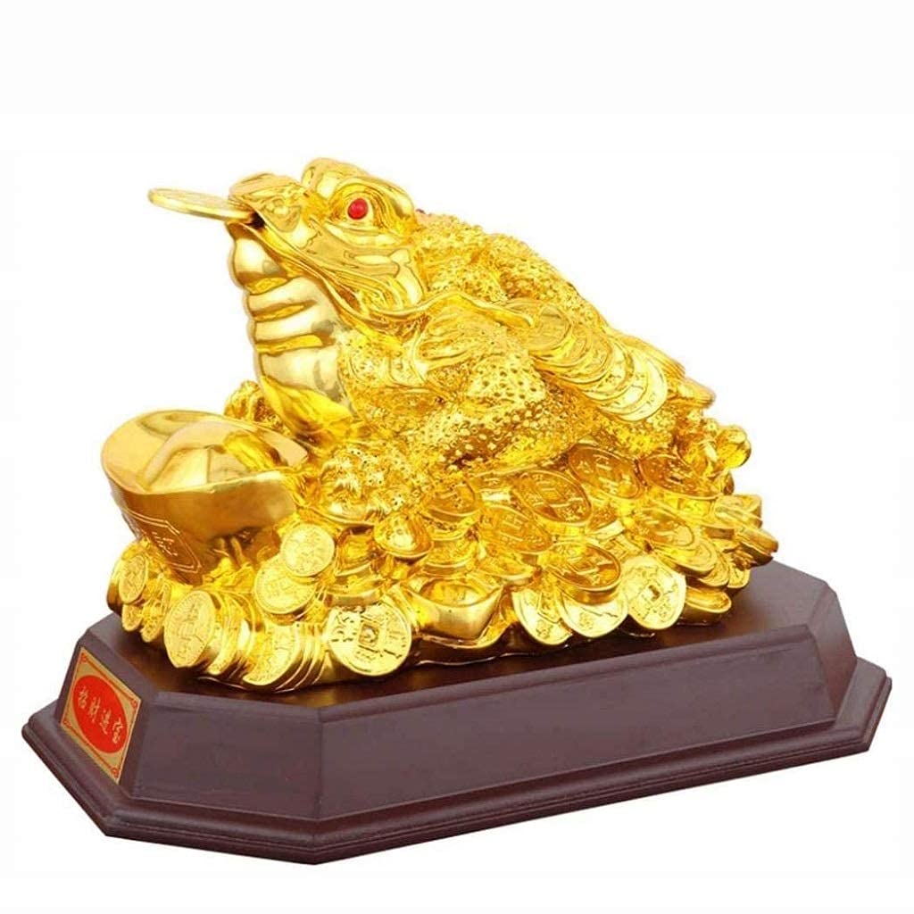 feng Shui Ornamente skulptur glücksmünze Geld kröte/Frosch/chen chu-Rich Dekoration Statue tischdekoration Dekoration glücksgeschenk